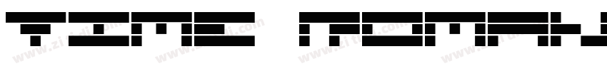 Time Roman80B字体转换